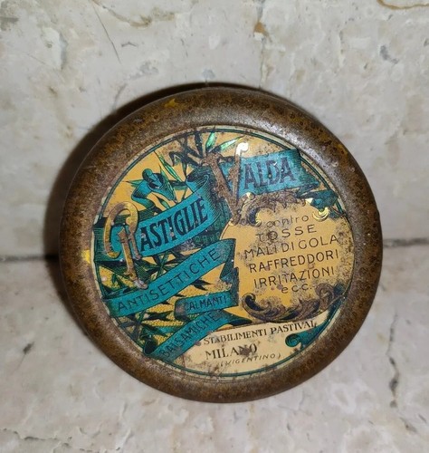 Scatola latta antica - latta,