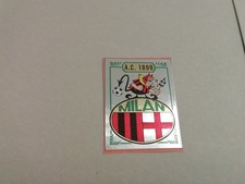 CALCIATORI PANINI 1982/83 SCUDETTO RITAGLIATO MILAN
