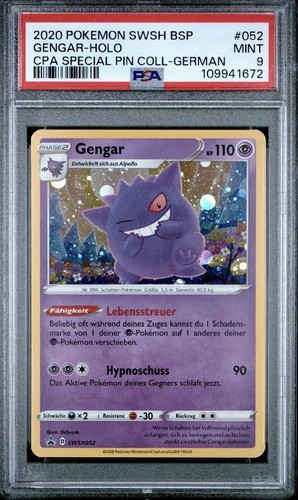 Gengar holo psa cpa special - 9,