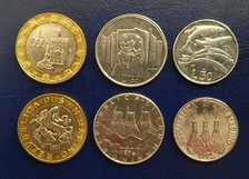 SAN MARINO Lotto di 6 monete