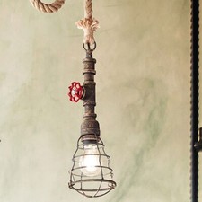 Lampada a sospensione vintage