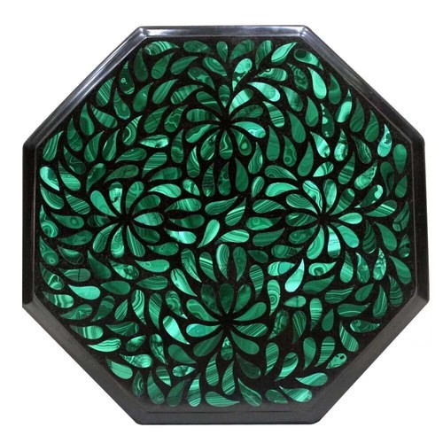 Tavolo marmo malachite - tavolo, 12"