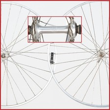 NOS MICHE COMPETIZIONE SANREMO CERCHI TUBOLARI RUOTE VINTAGE 32H 5s