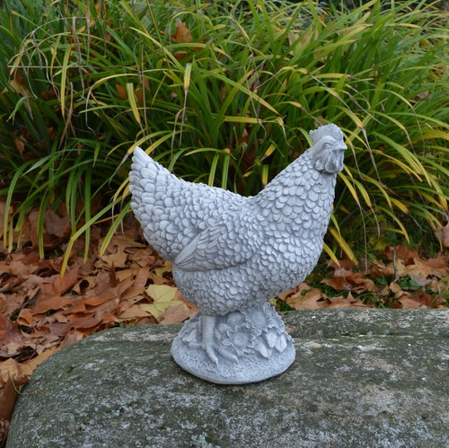 Pollo gallina glucke statua - pollo, in