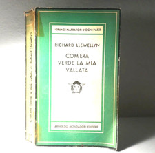 COM'ERA VERDE LA MIA VALLATA DI RICHARD LLEWELLYN LIBRO DA COLLEZIONE - (1)