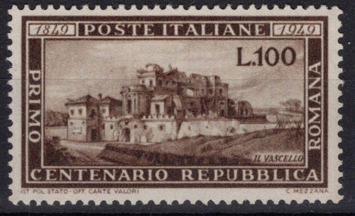 Repubblica 1949 romana 100 - romana,