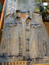Gilet camionista jeans Levis