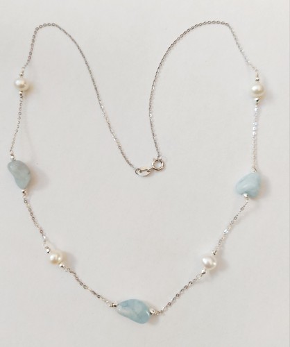 Collana argento 925 rodiata - in,