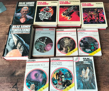 Isaac Asimov Lotto 11 Libri Fantascienza Fondazione Urania Uomini con rarità