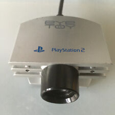 Originale EYE TOY PS2 webcam Sony Playstation 2 argento fotocamera sensore di movimento USB