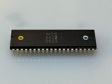 ✅ MICROPROCESSORE CHIP CPU MOS 6502 COMMODORE ATARI APPLE TESTED 100% ✅