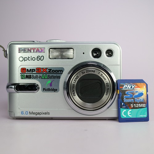 Pentax optio 0 - 6,0, megapixel
