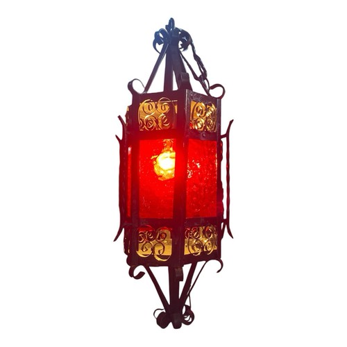 Lampada swag vintage - lampada,