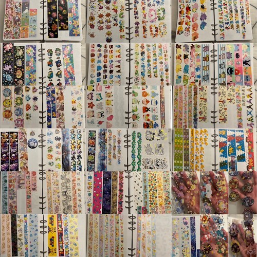 Pokemon x106 washi tape