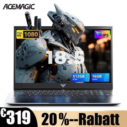 Acemagic pollici 4k - 18,5,