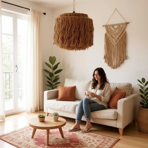 Lampadario sospensione boho - sospensione,