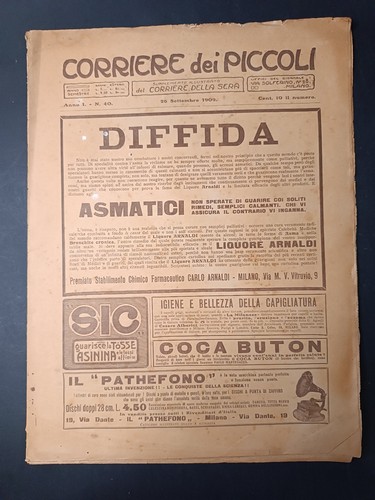 Fumetto corriere dei piccoli - fumetto,
