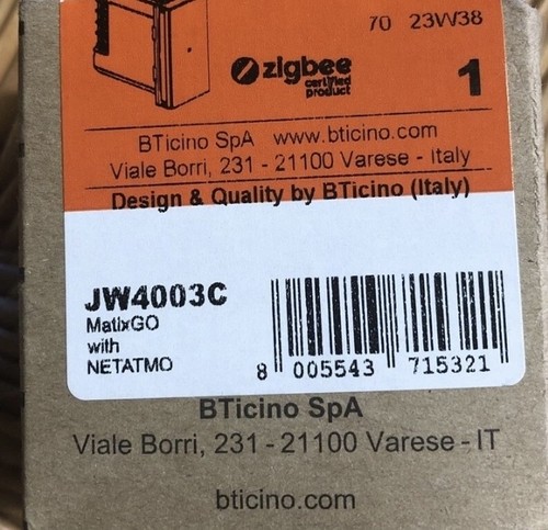 Jw4003c deviatore connesso - jw4003c,