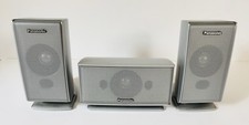 Panasonic SB-FS520 x 2 & PC520 x 1 altoparlanti home cinema argento - completamente testati
