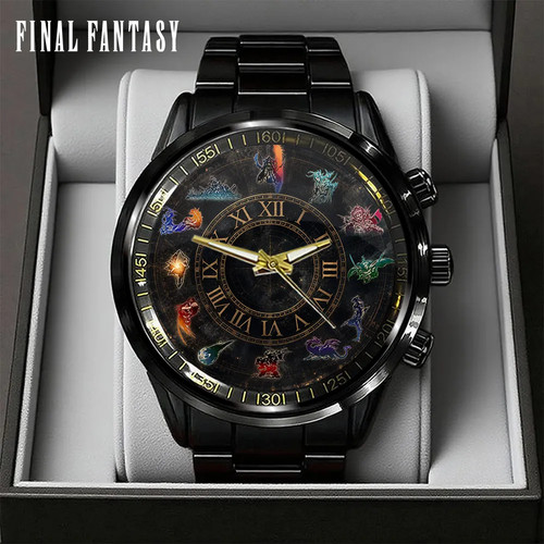 Orologio final fantasy acciaio - orologio,