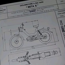 BETA CICLOMOTORE E 50 cc 1979