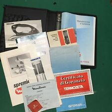 8 Libretti Istruzioni