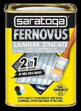 Smalto Protettivo e Decorativo Fernovus Lamiere Zincate 750ml Colore Grigio - Sa