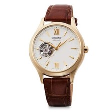 Orient RN-AG0728S Orologio Automatico Meccanico Semi Scheletro Bianco Nuovo