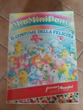 VESTITO CARNEVALE MIO MINI PONY HASBRO VINTAGE ANNI 80 FERRARI MAZZINI NUOVO