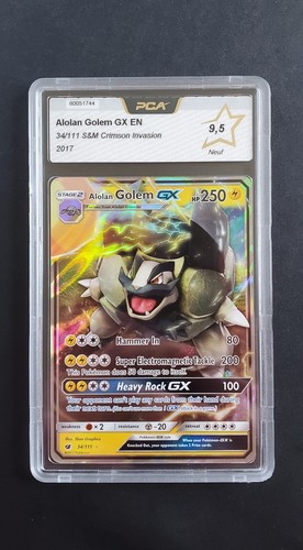 Carte pokémon golem 111 - golem, gx