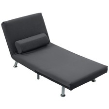 HOMCOM Poltrona Letto Singolo