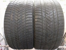 2 PNEUMATICI USATI 325 35 R22 114V PIRELLI SCORPION WINTER INVERNALI DOT 2022