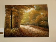 Arte da parete in tela forrest