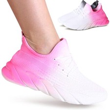 Scarpe Da Donna Light Sneaker Con Plateau In Gradiente Comode