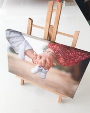 Cavalletto pittorico legno