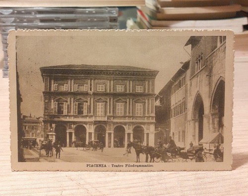 Cartolina piacenza teatro - cartolina,