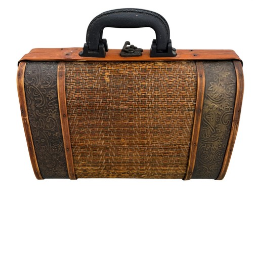 Valigia vintage legno - in,