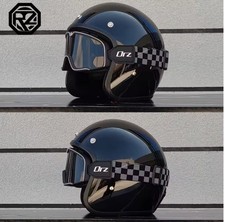 Casco moto retrò scrambler