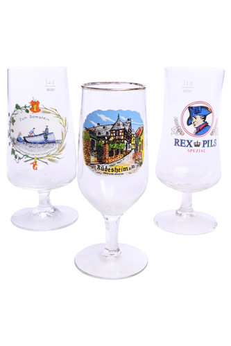Set bicchieri birra vintage - 3,