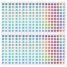 Adesivi riflettenti rotondi