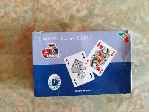 Cofanetto carte gioco - carte, da