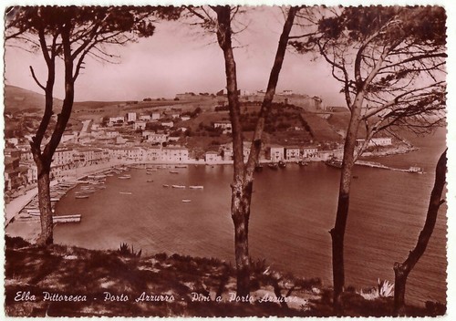 Porto azzurro livorno pini - azzurro,