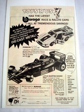 1980 Ad Burago Diecast Cars