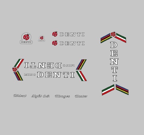 Decalcomanie telaio bici mino - telaio,