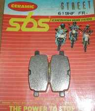 COPPIA PASTIGLIE  SBS FRENO