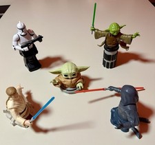 Lotto  di 5 Sorprese Uova di Pasqua Kinder Serie Star Wars