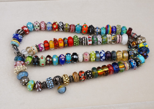 Collana trollbeads misto - collana, 97