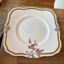 Antico piatto da torta bouquet