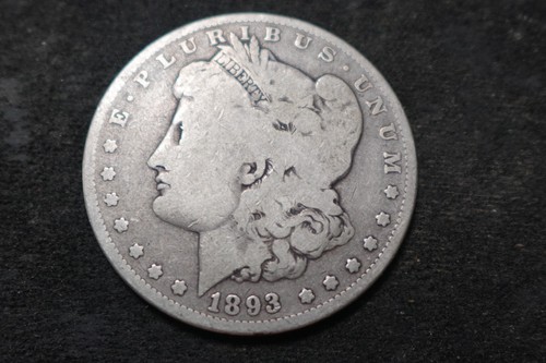 1893 solid morgan - g, vg