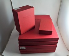 S5810 LOTTO 7 SCATOLE ROSSE VALENTINO GARAVANI